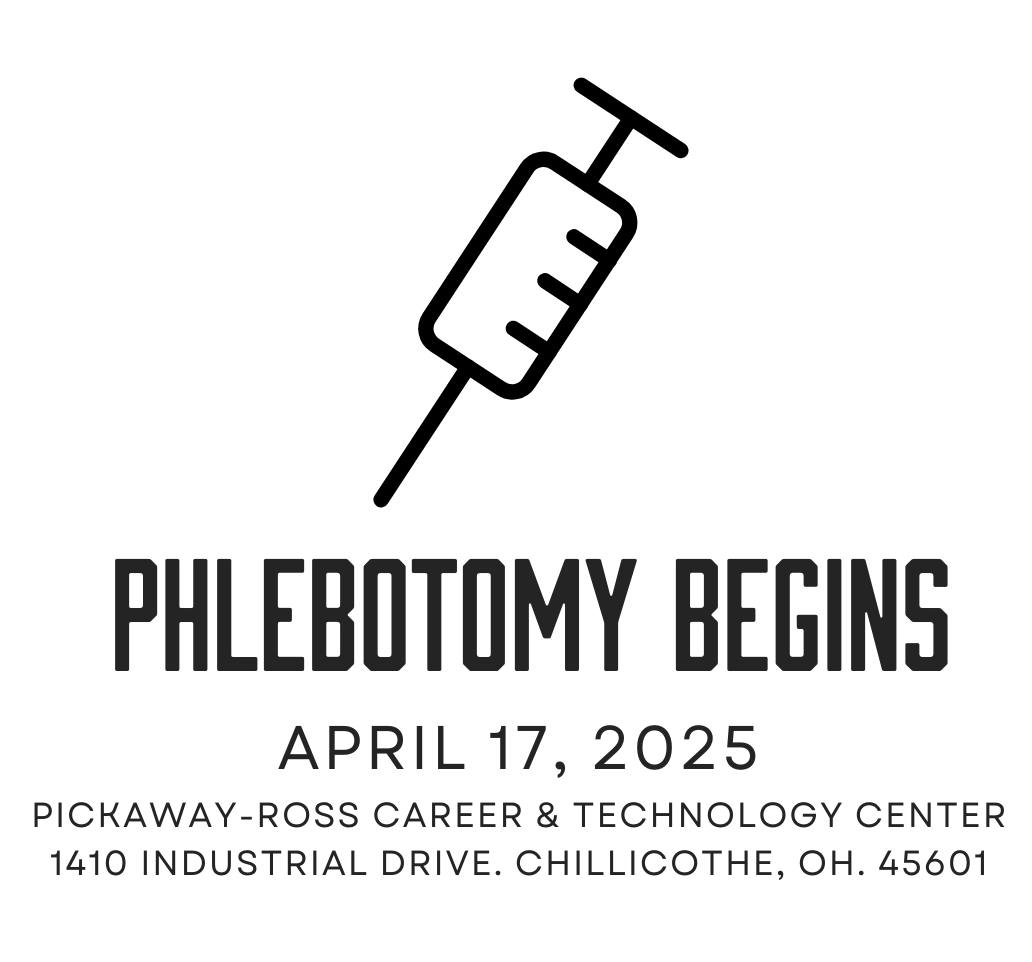 Phlebotomy begins 4/17/25