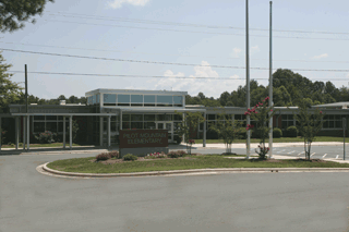 pilot mountain elementary school building