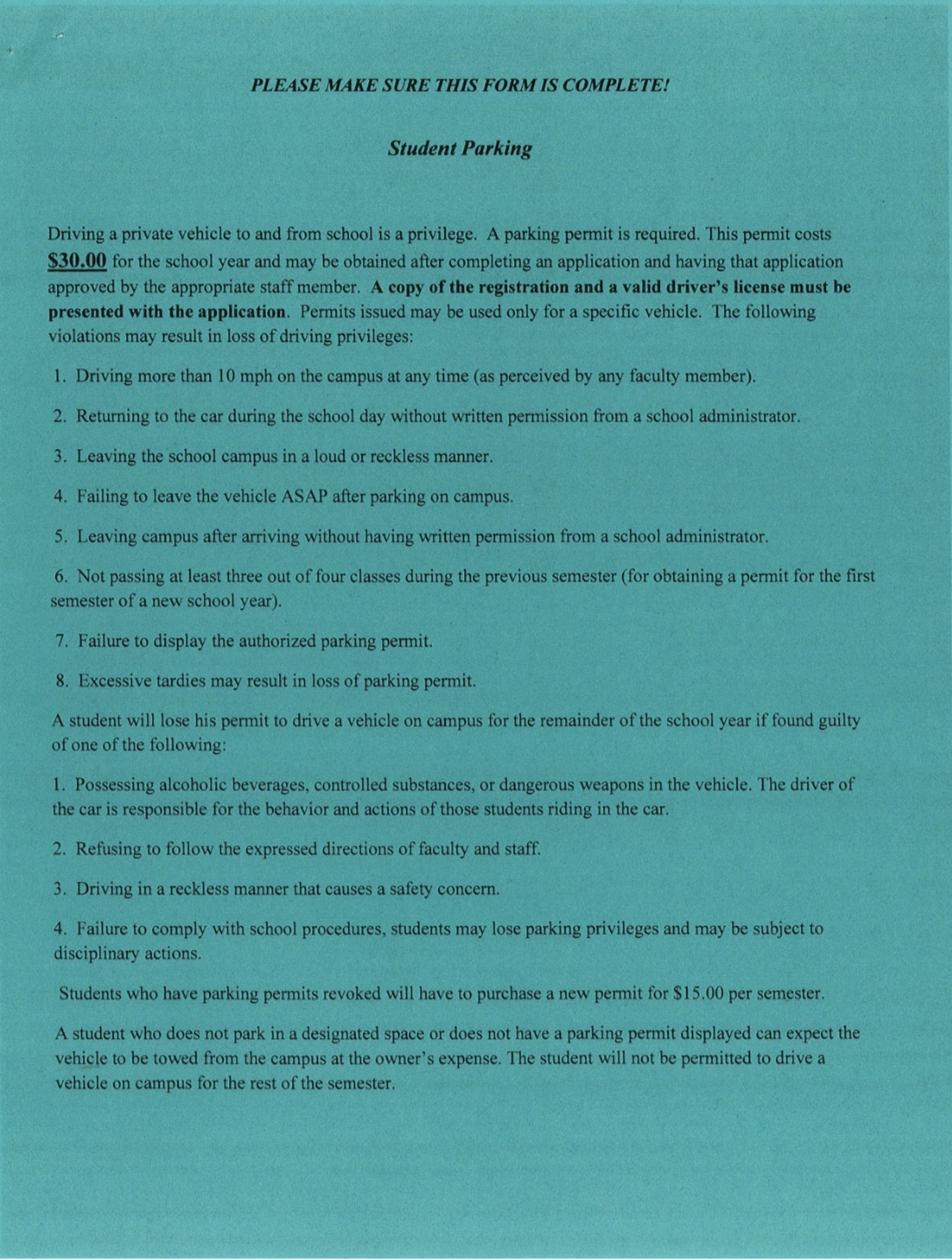parking application 2