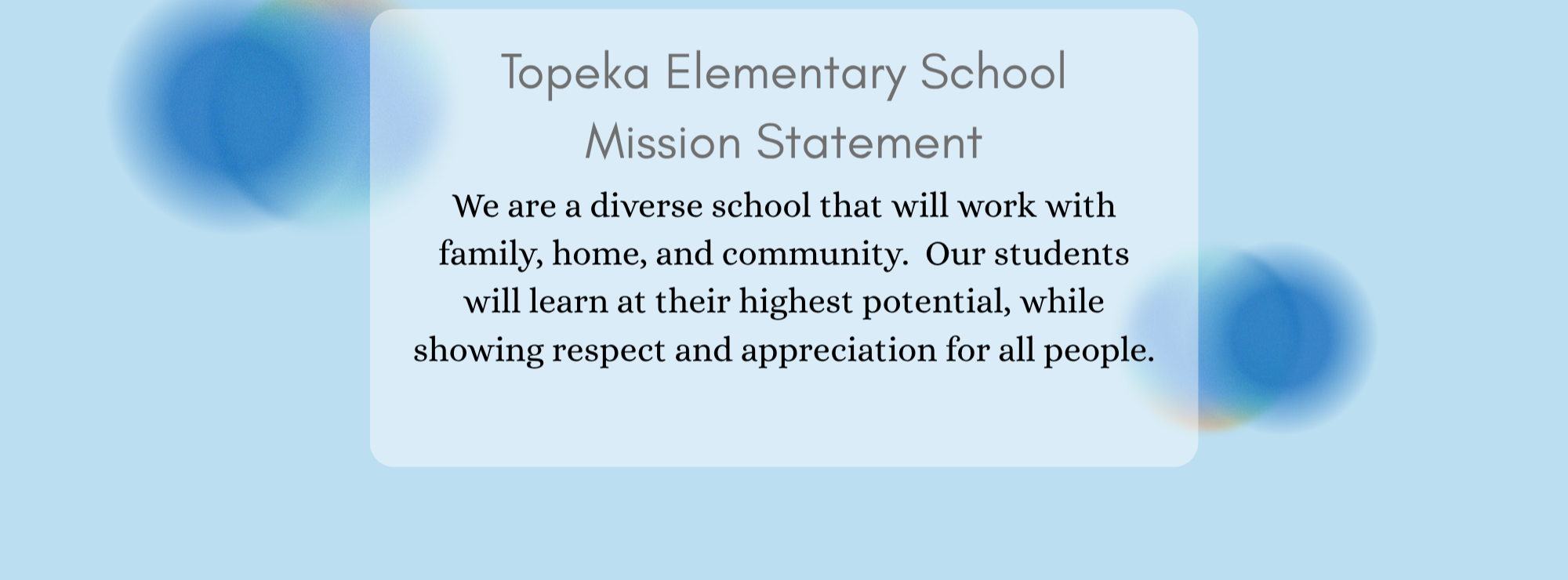 Topeka Elementary Mission State Image