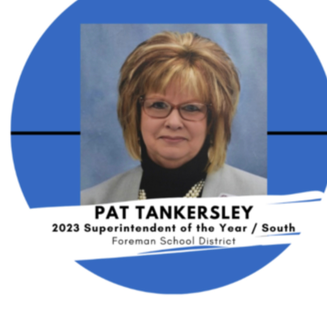 Pat Tankersley 2023 Superintendent of the Year / South