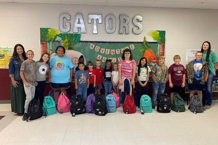 filling backpacks