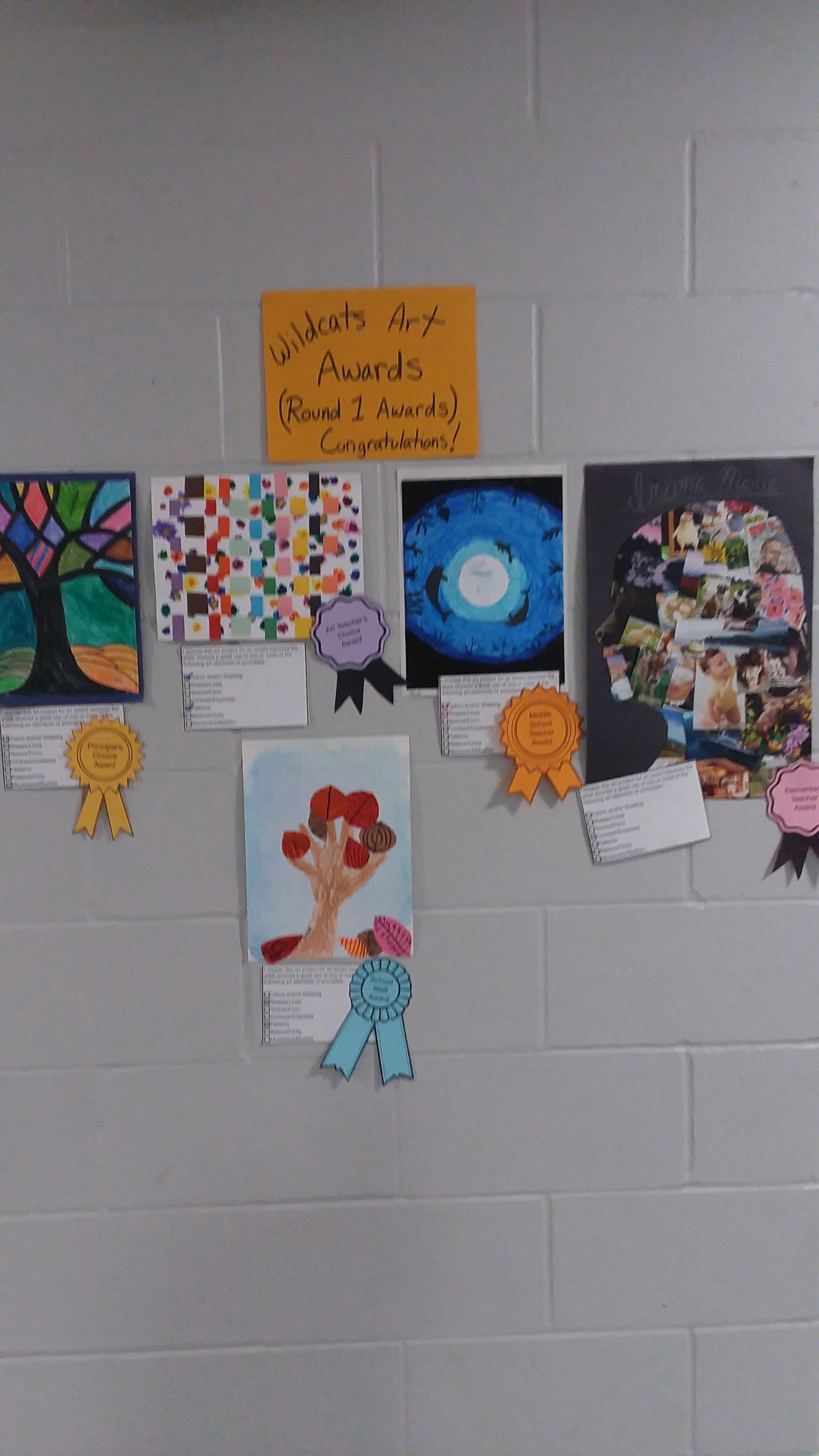 First round of Wildcats art awards.  