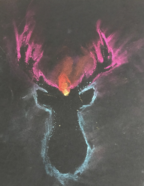 deer with antlers