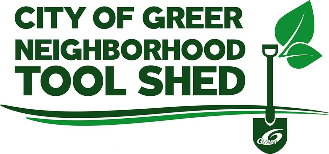 City of Greer Neighborhood Tool Shed banner