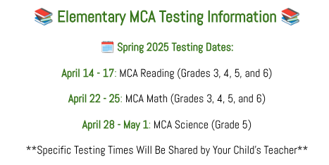 Elem MCA Testing