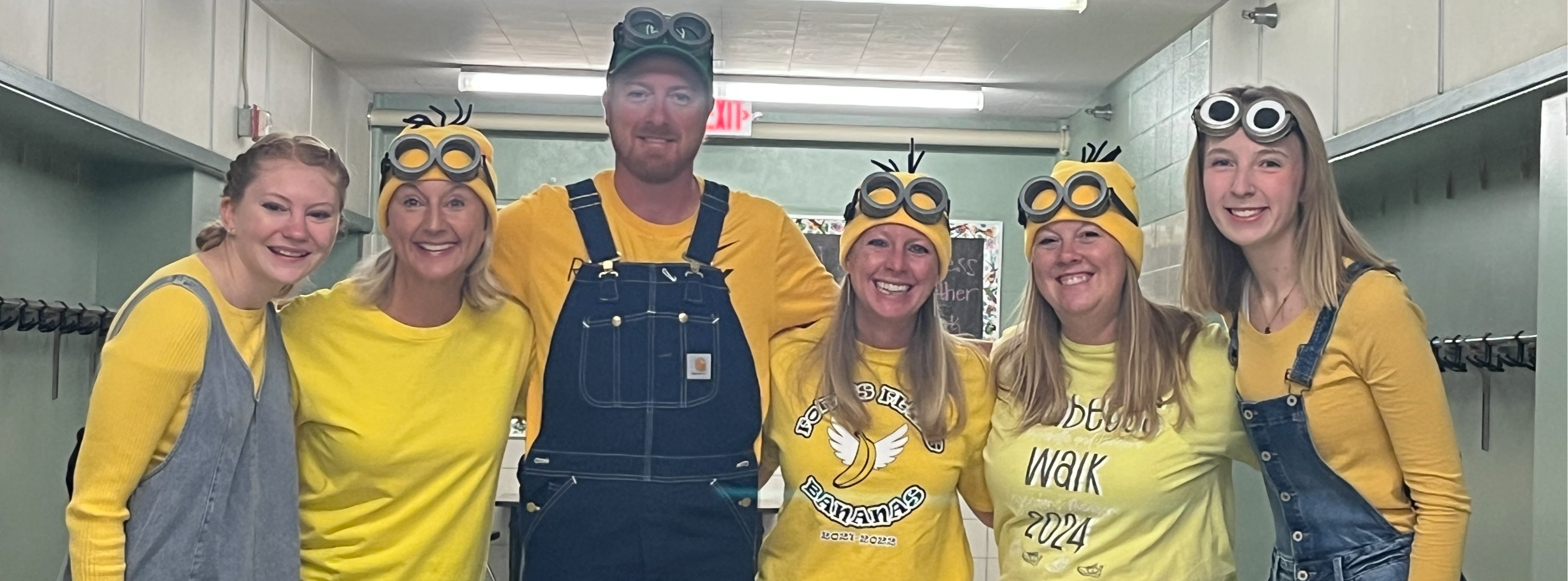 Minion Dress Up Day for Homecoming 2025