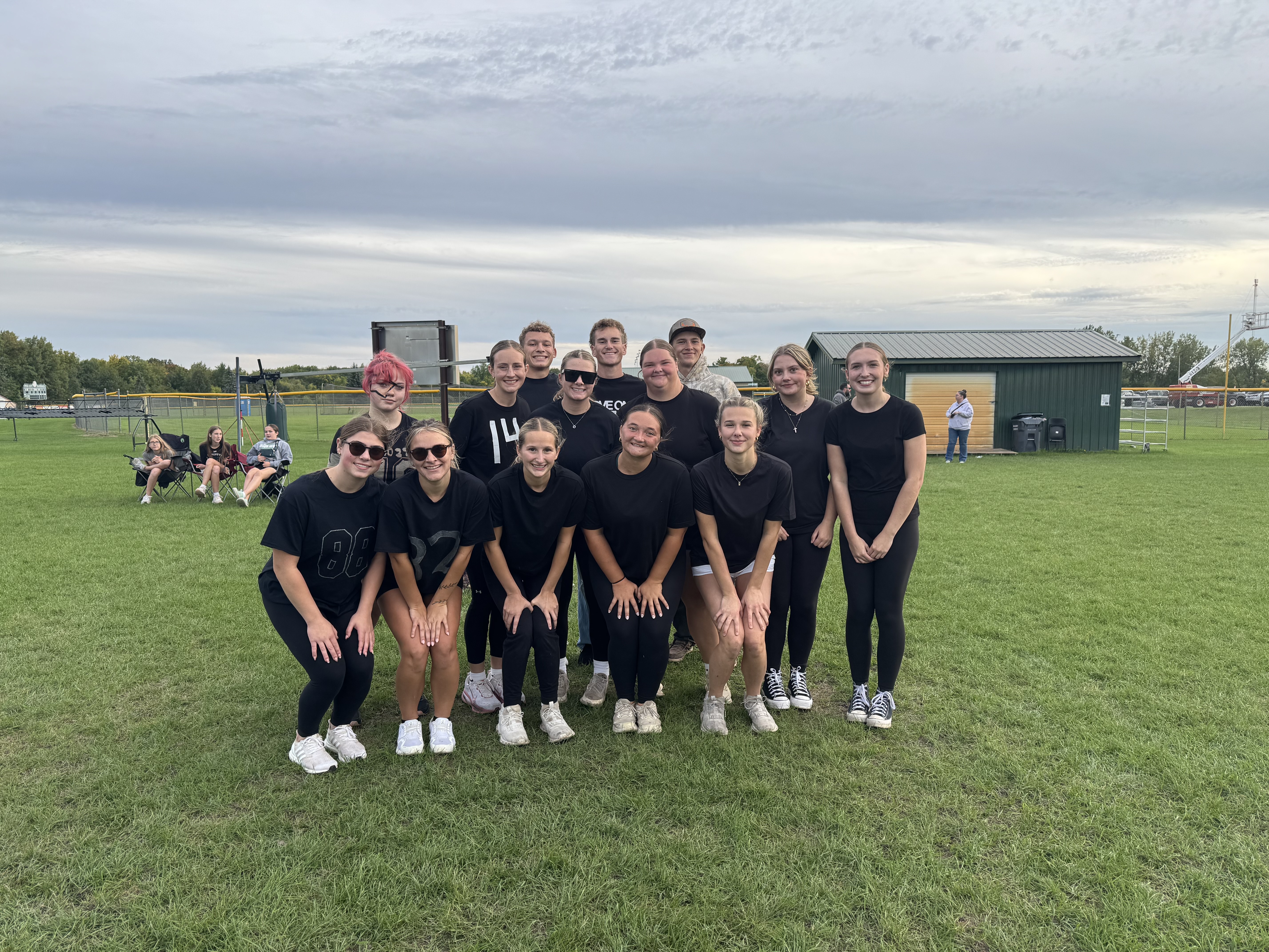 Senior girls take part in Powderpuff Football for Homecoming 2026