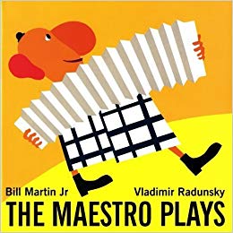 photo of a children's book named The Maestro Plays
