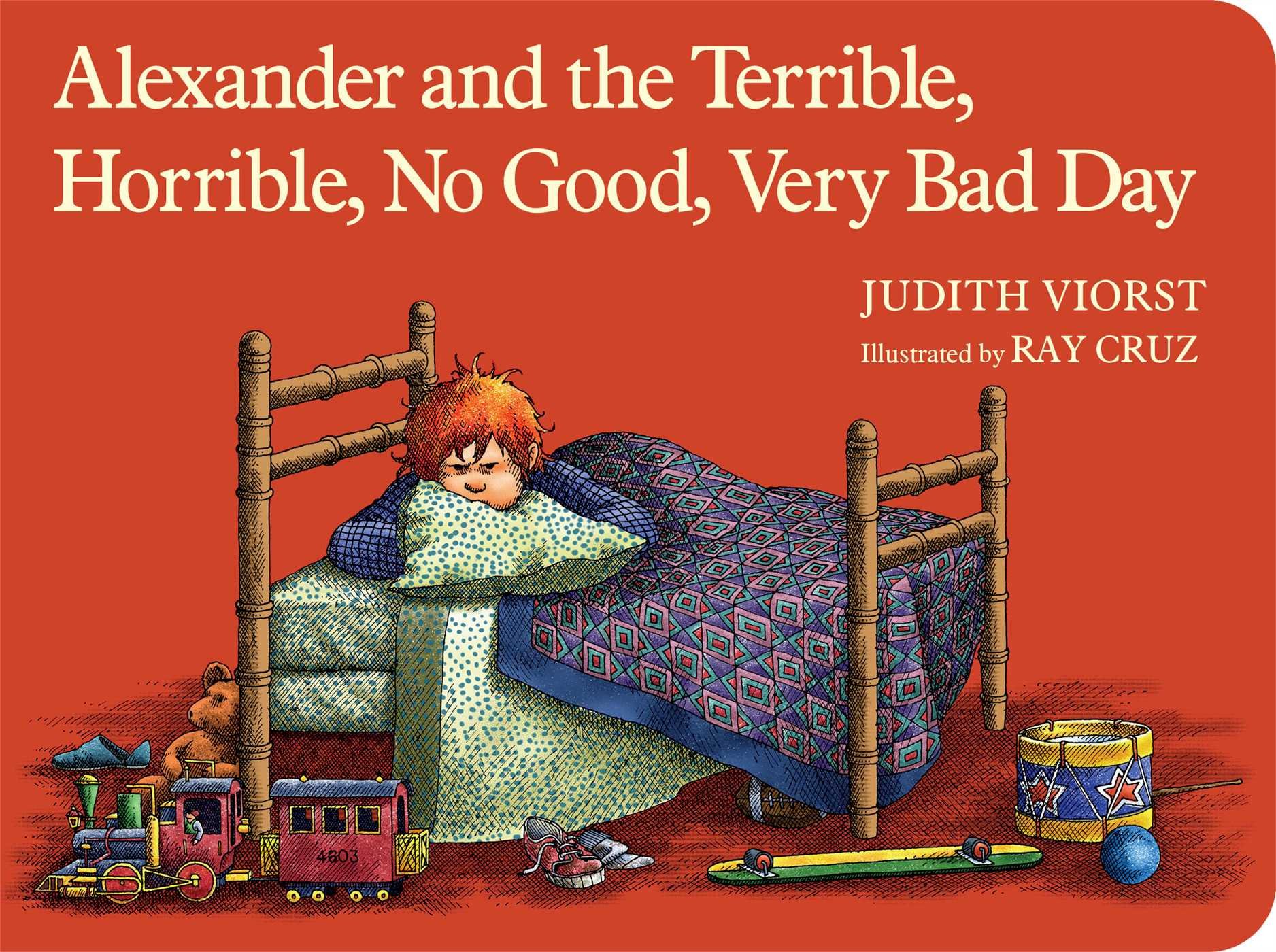 photo of a children's book called Alexander the Terrible