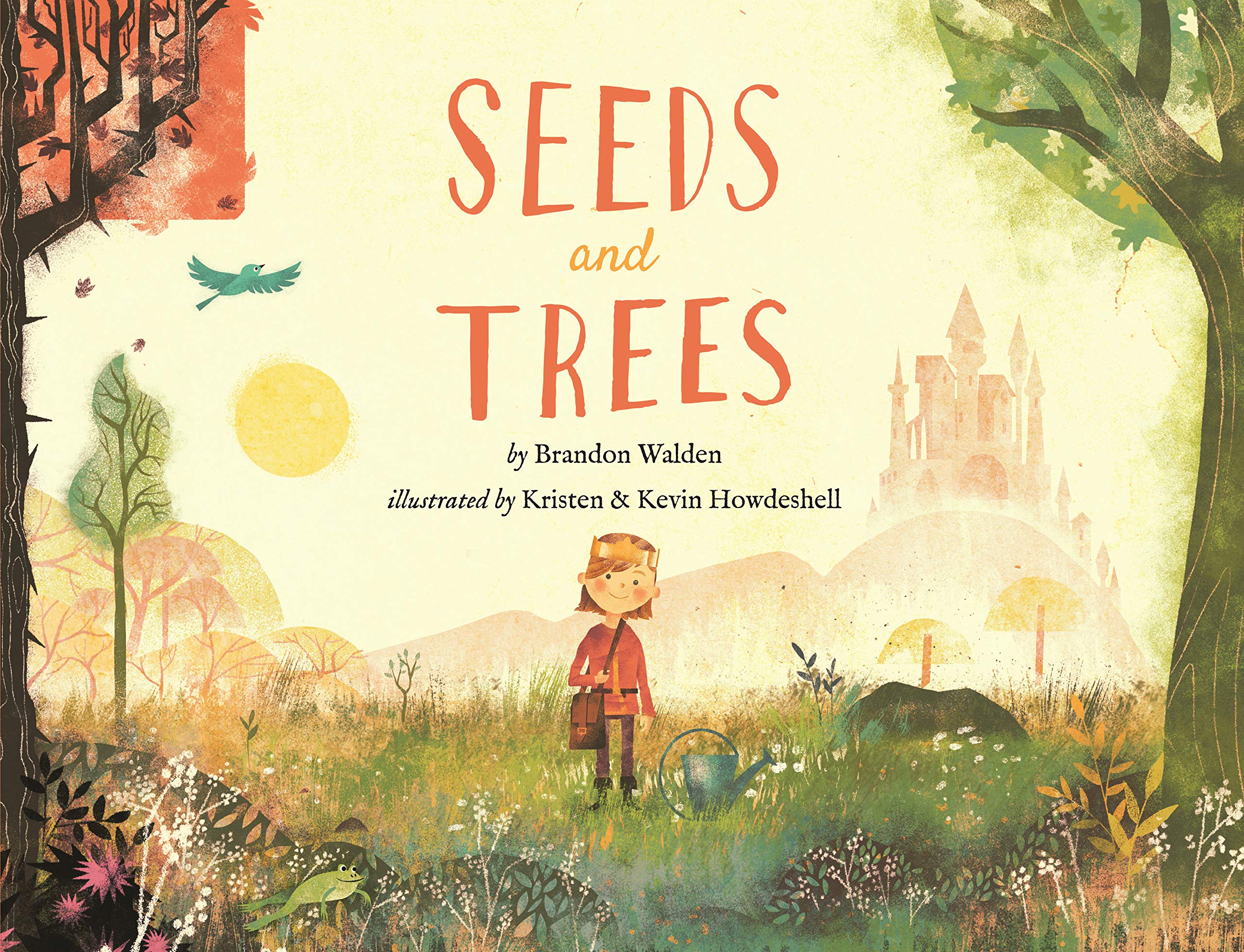 photo of a children's book called seeds and trees