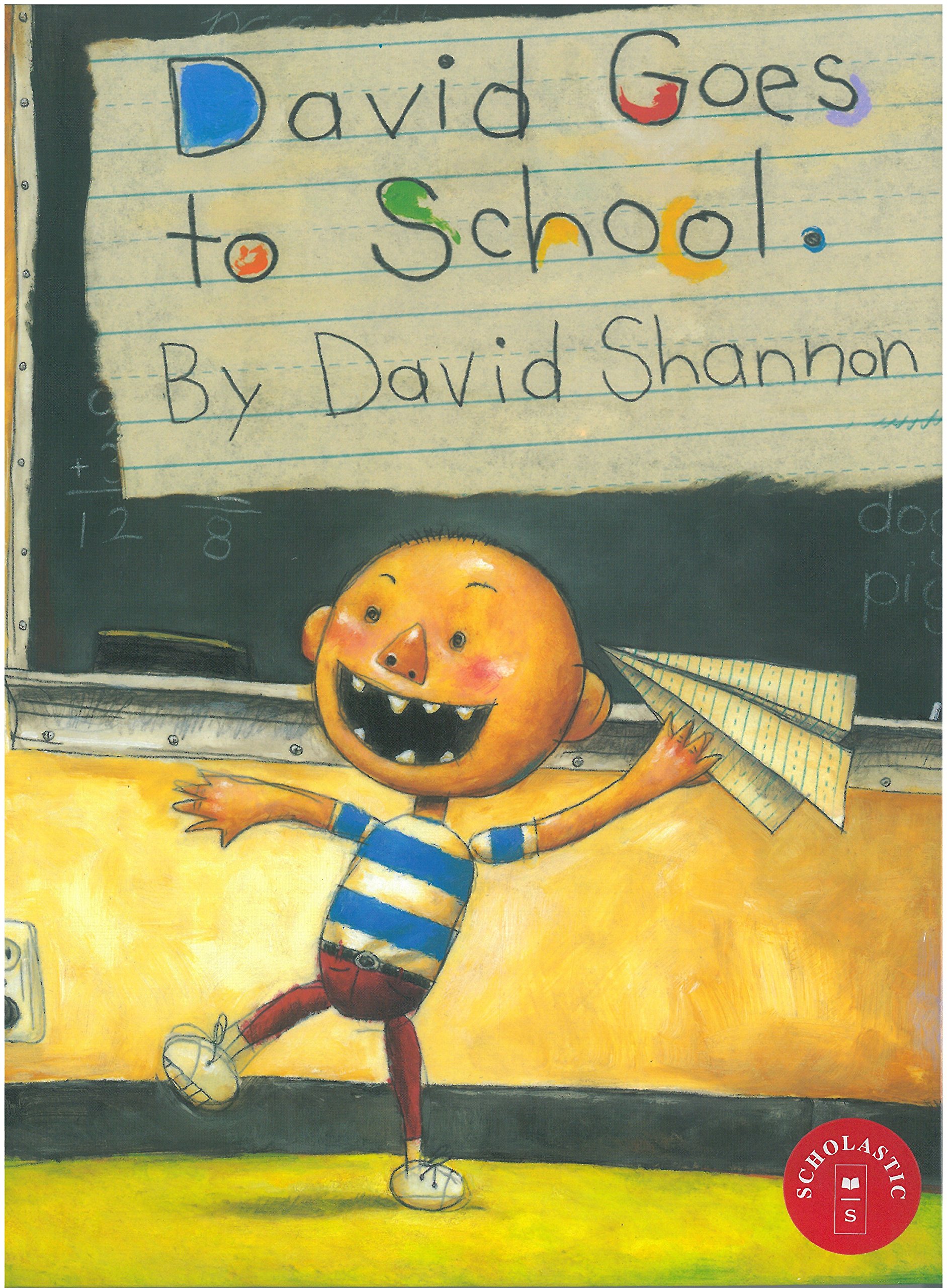 photo of the book "David goes to school"