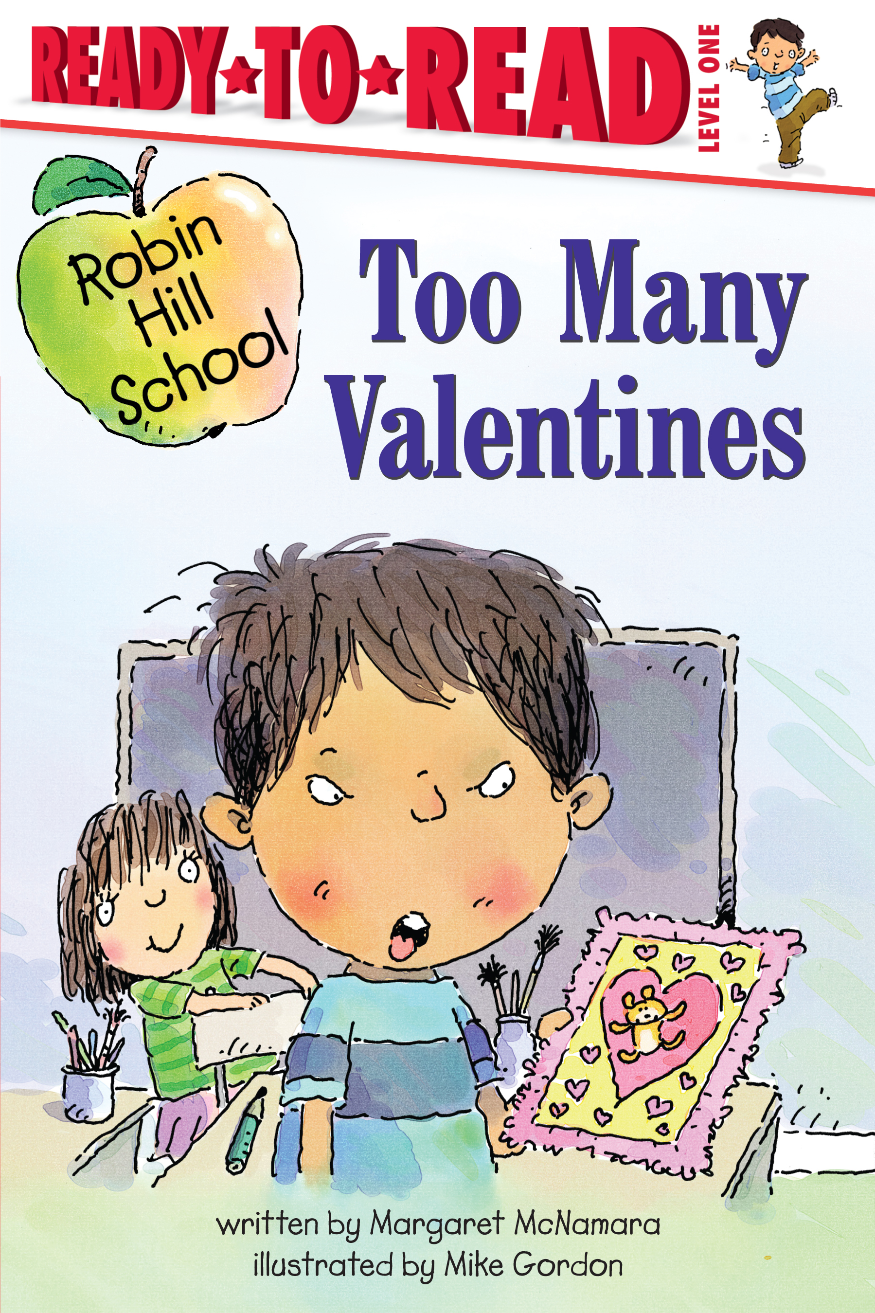 photo of the book "too many valentines"