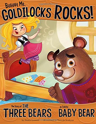 photo of the book "goldilocks rocks"