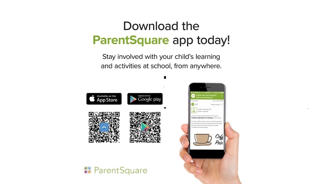 Download the ParentSquare App for Messaging