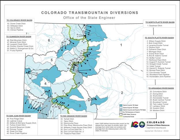 a map from the state engineer