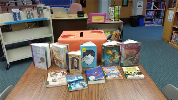 books on table