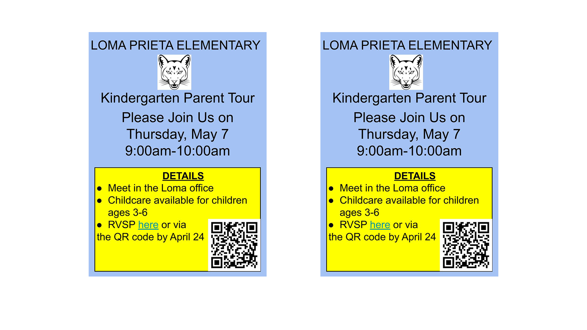 26-27 Kinder Parent Tour