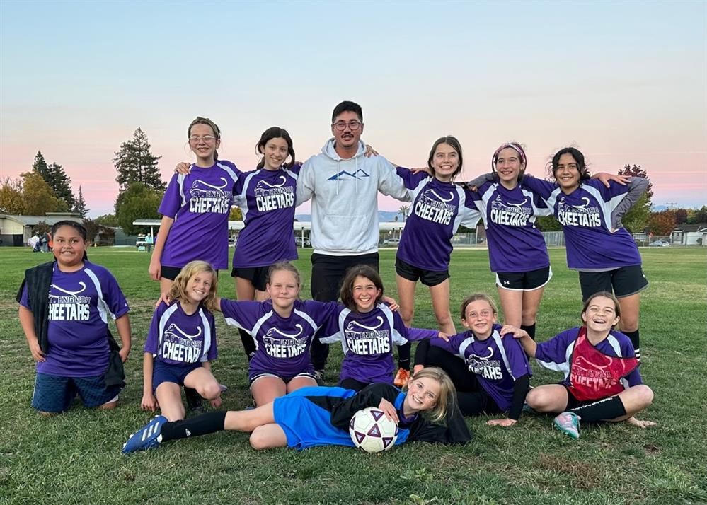 cte students play soccer