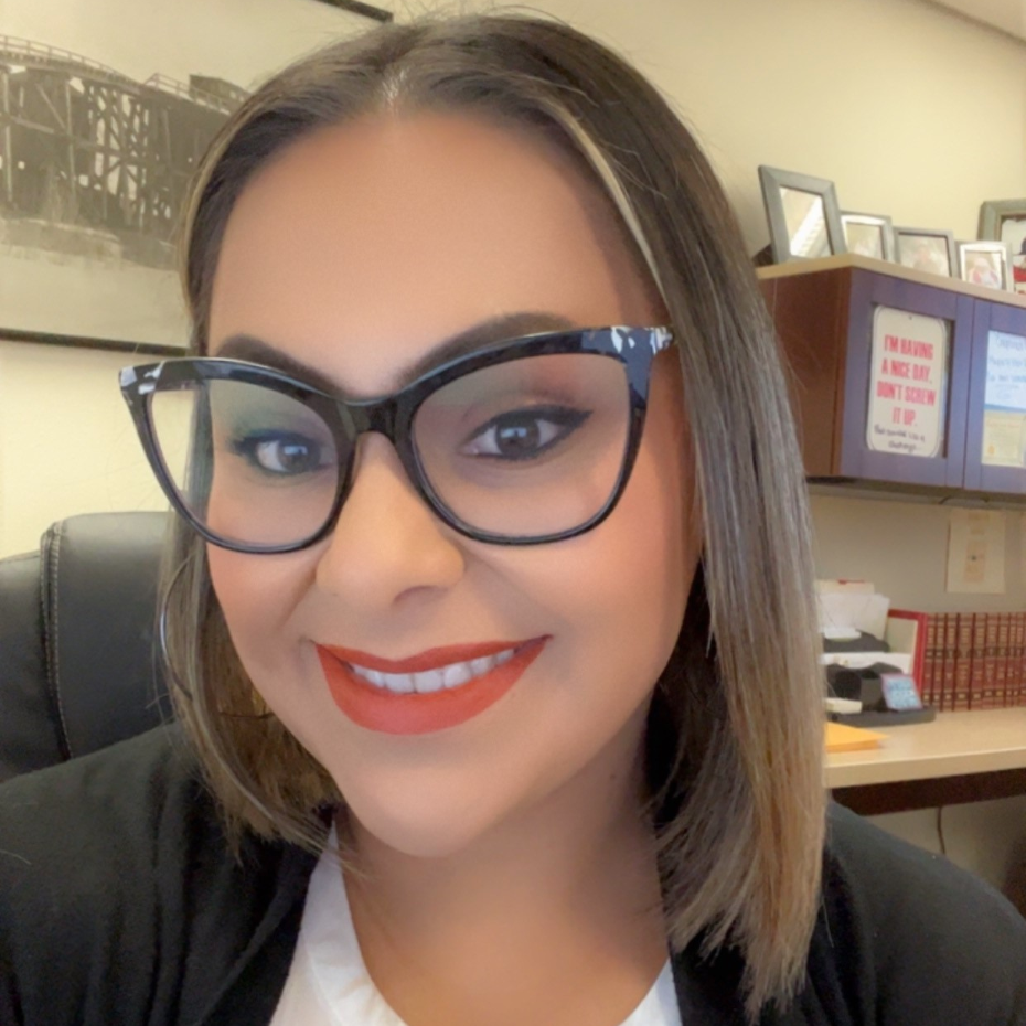 headshot of Town Clerk in office