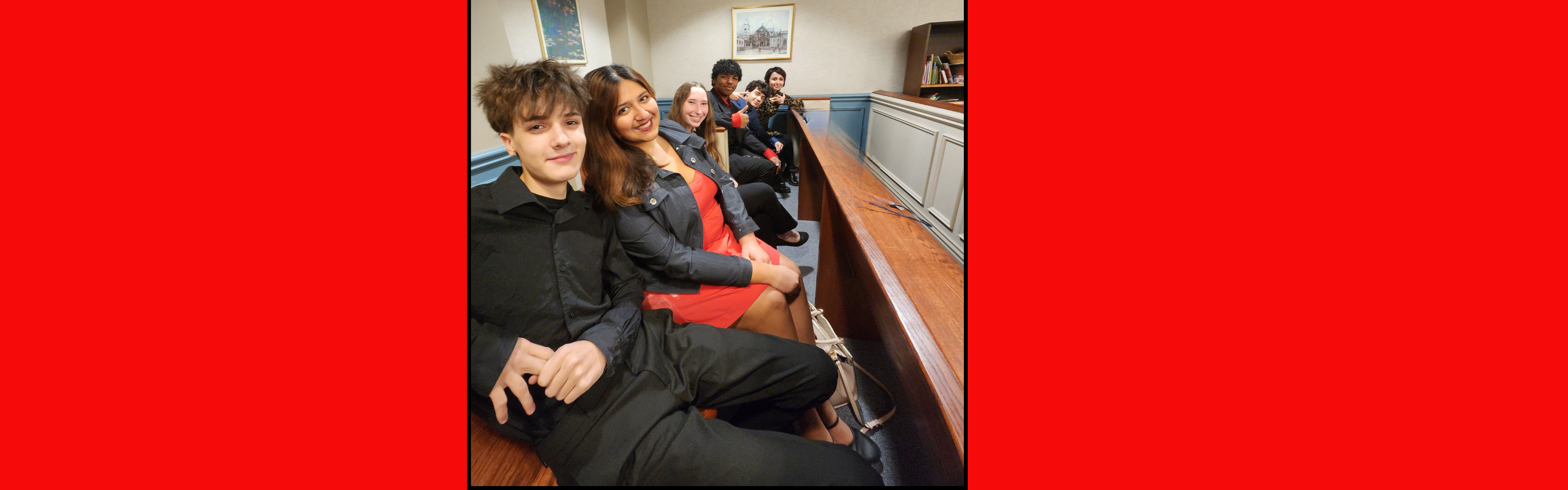 Lenape Valley's Mock Trial attended the Sussex County Mock Trial Competition. 