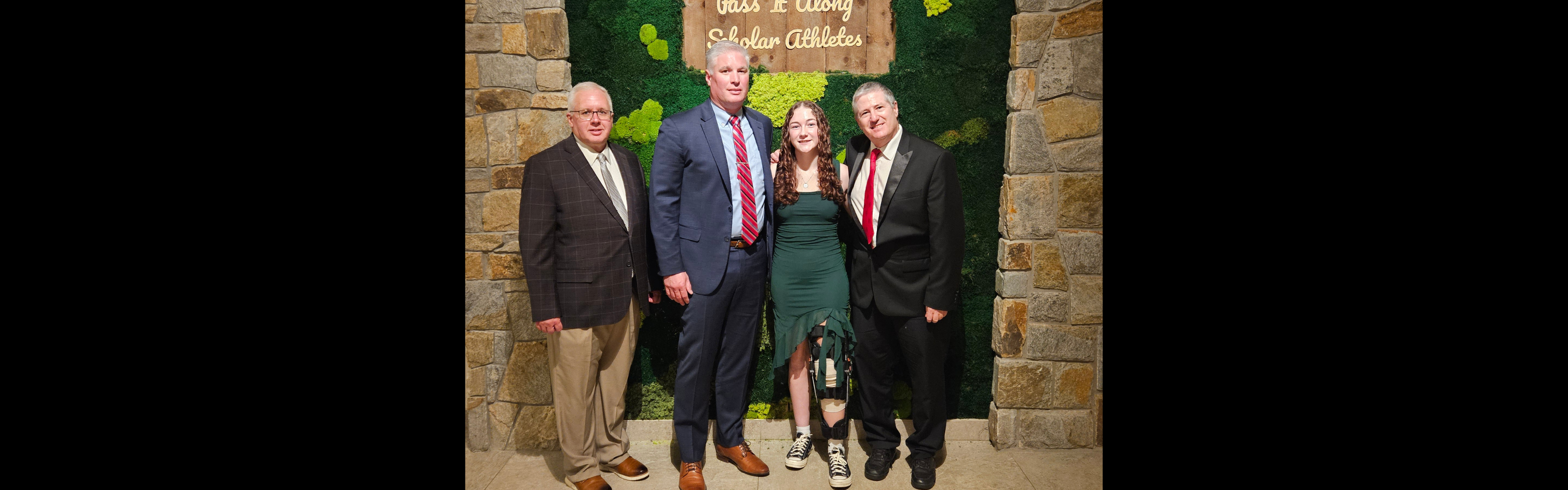 PASS IT ALONG SCHOLAR ATHLETE 