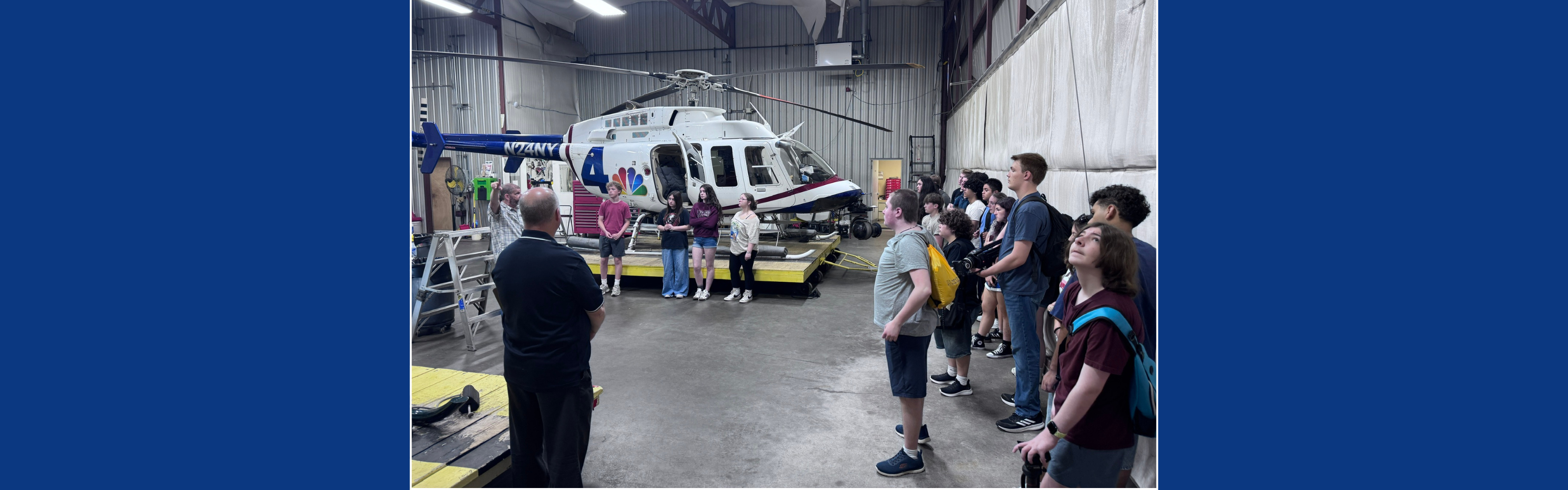 LVHS Studio - News Helicopter Field Trip
