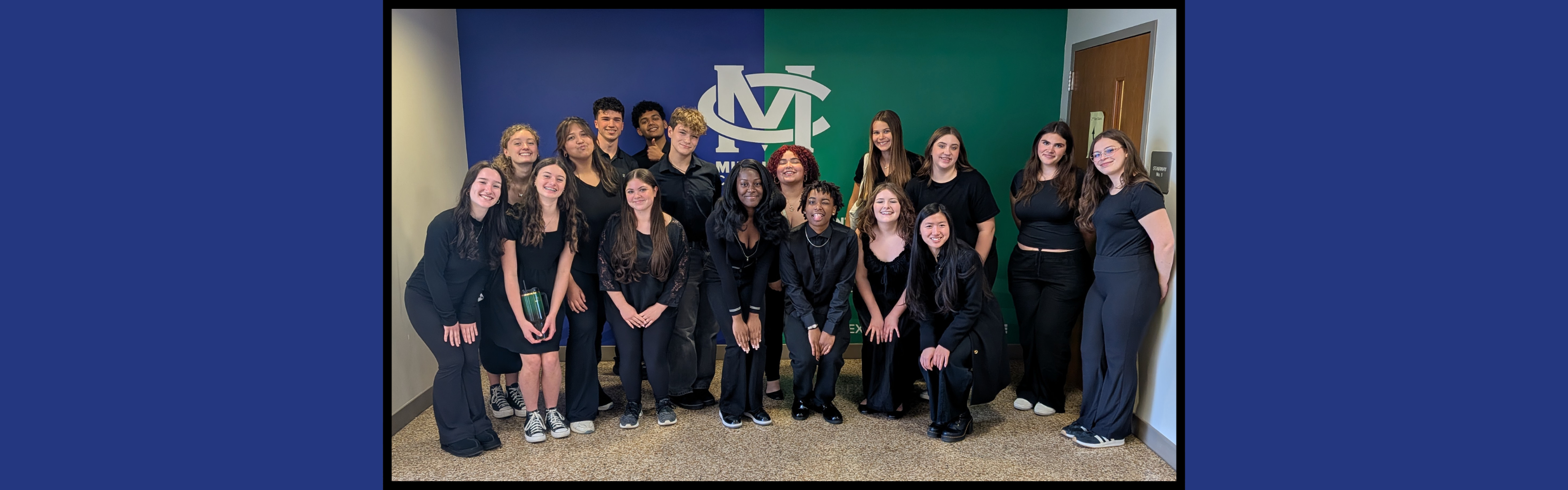 LVR's Honors Choir performing at NJ State Teen Arts.