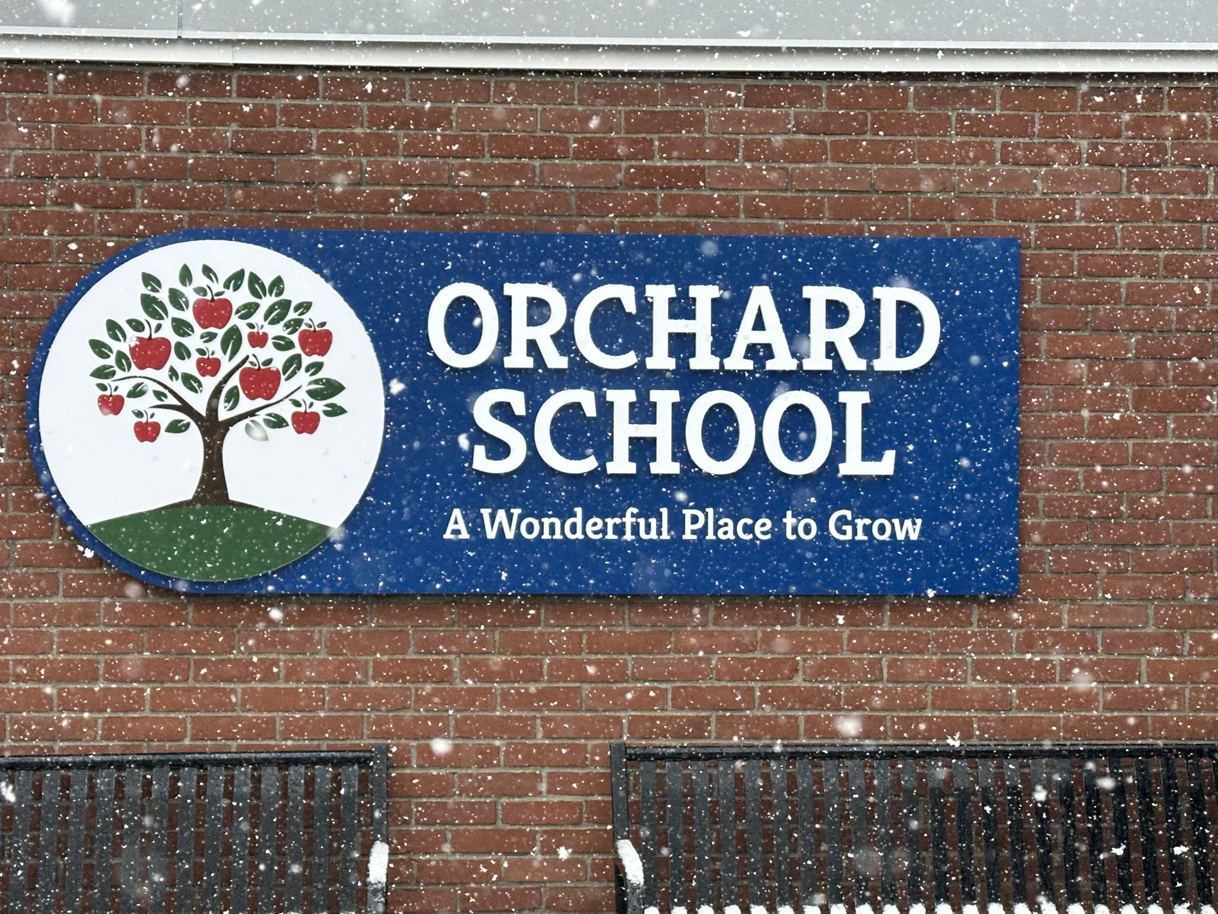 2026 New Orchard School Sign 