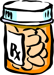 med bottle clipart