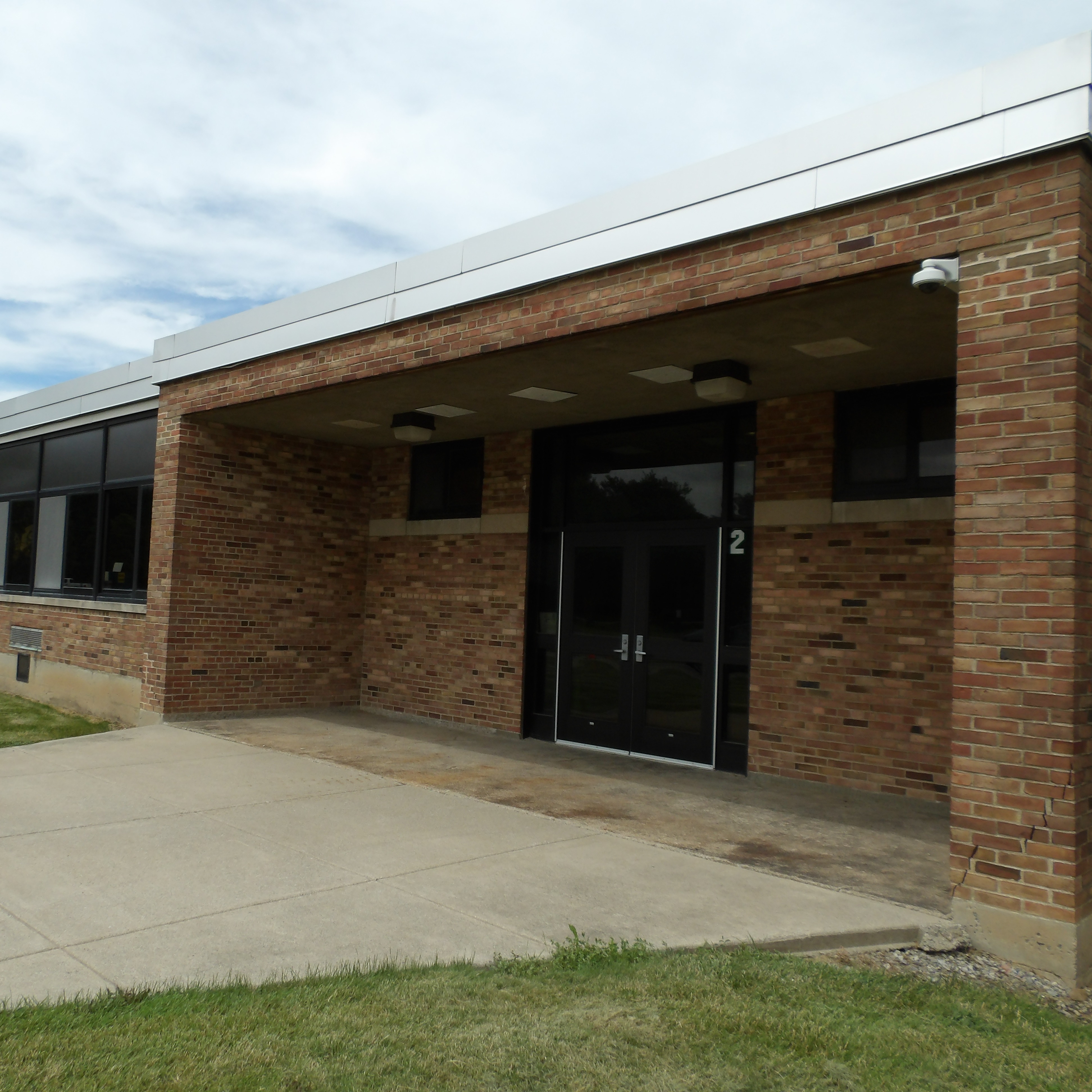 entrance of Lew-Port Learning Center
