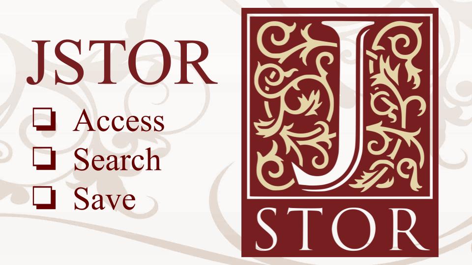 JSTOR