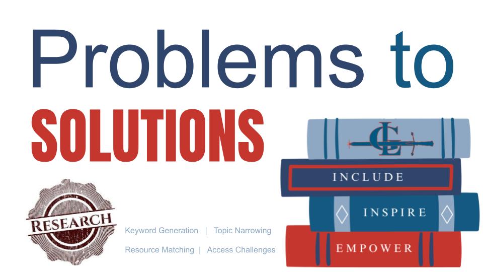 Problems to Solutions