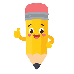 pencil thumbs up