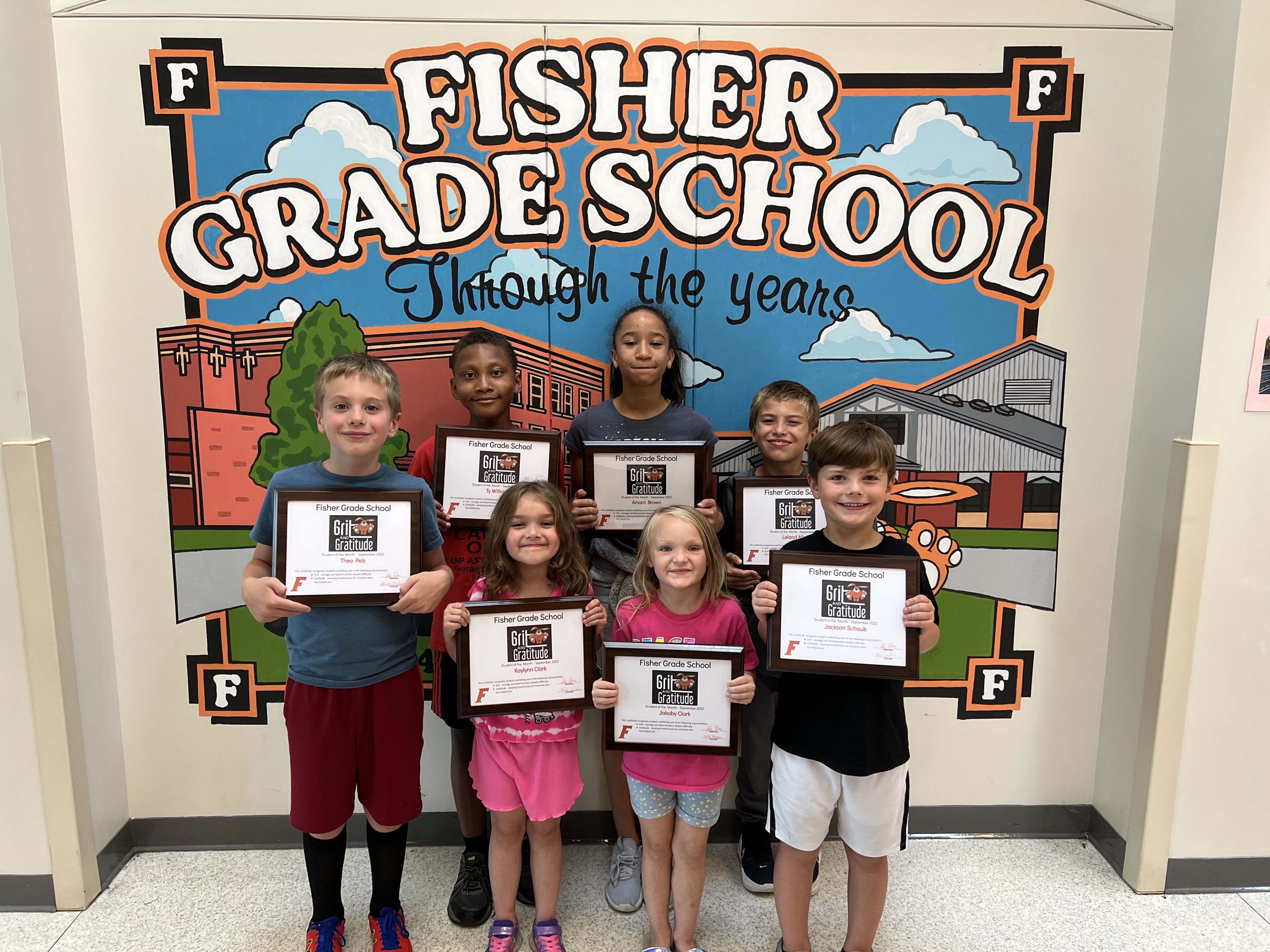 GG students of the month