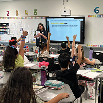 Elementary Math Classroom