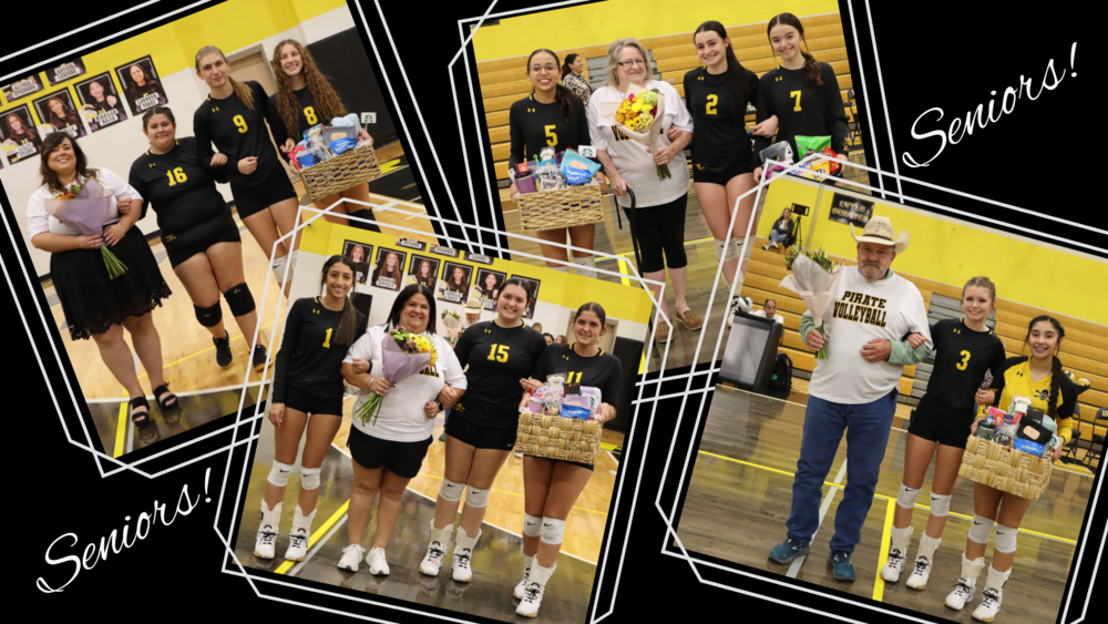 Volleyball Seniors Gift a Jersey