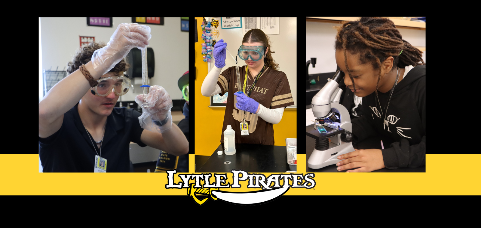 Lytle High School and Junior High science students