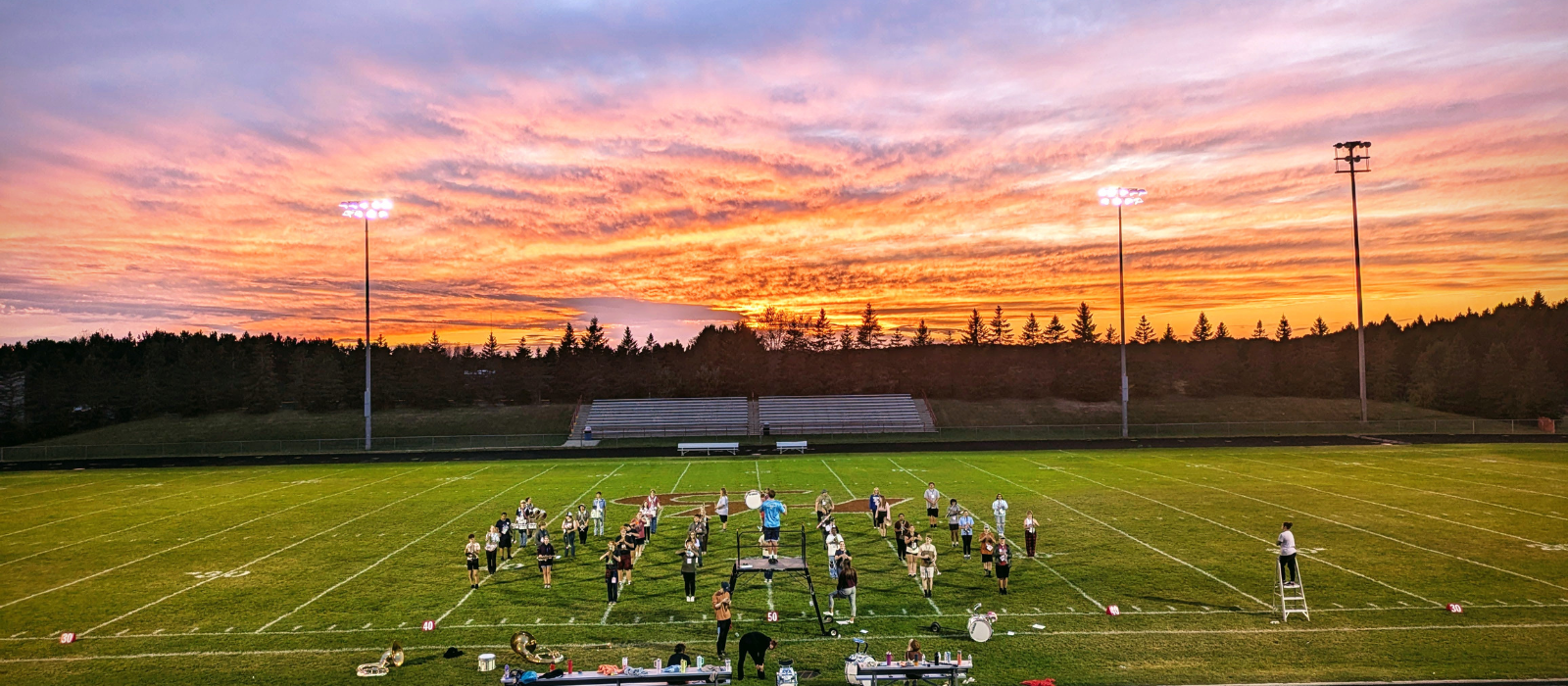 High School Sunset