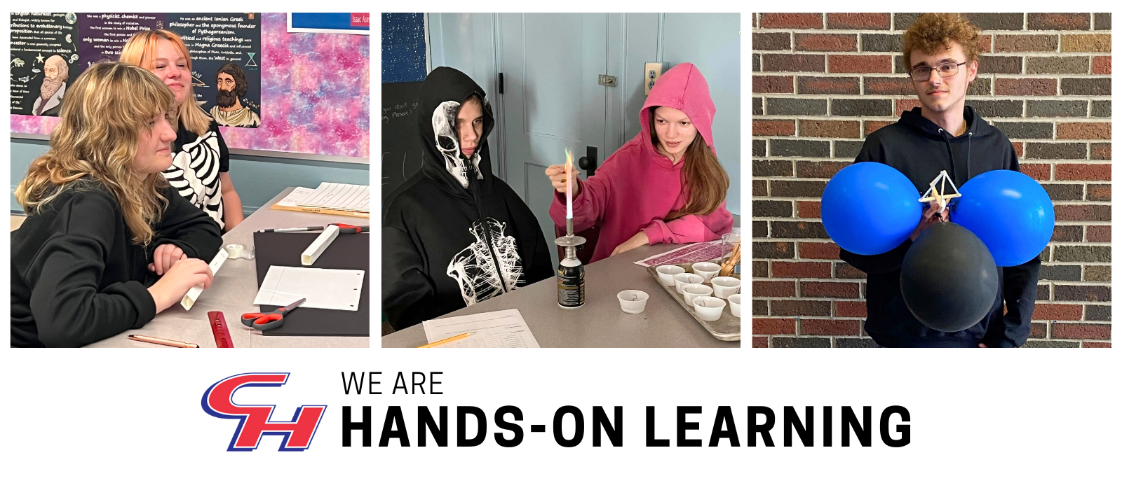 We are hands-on learning