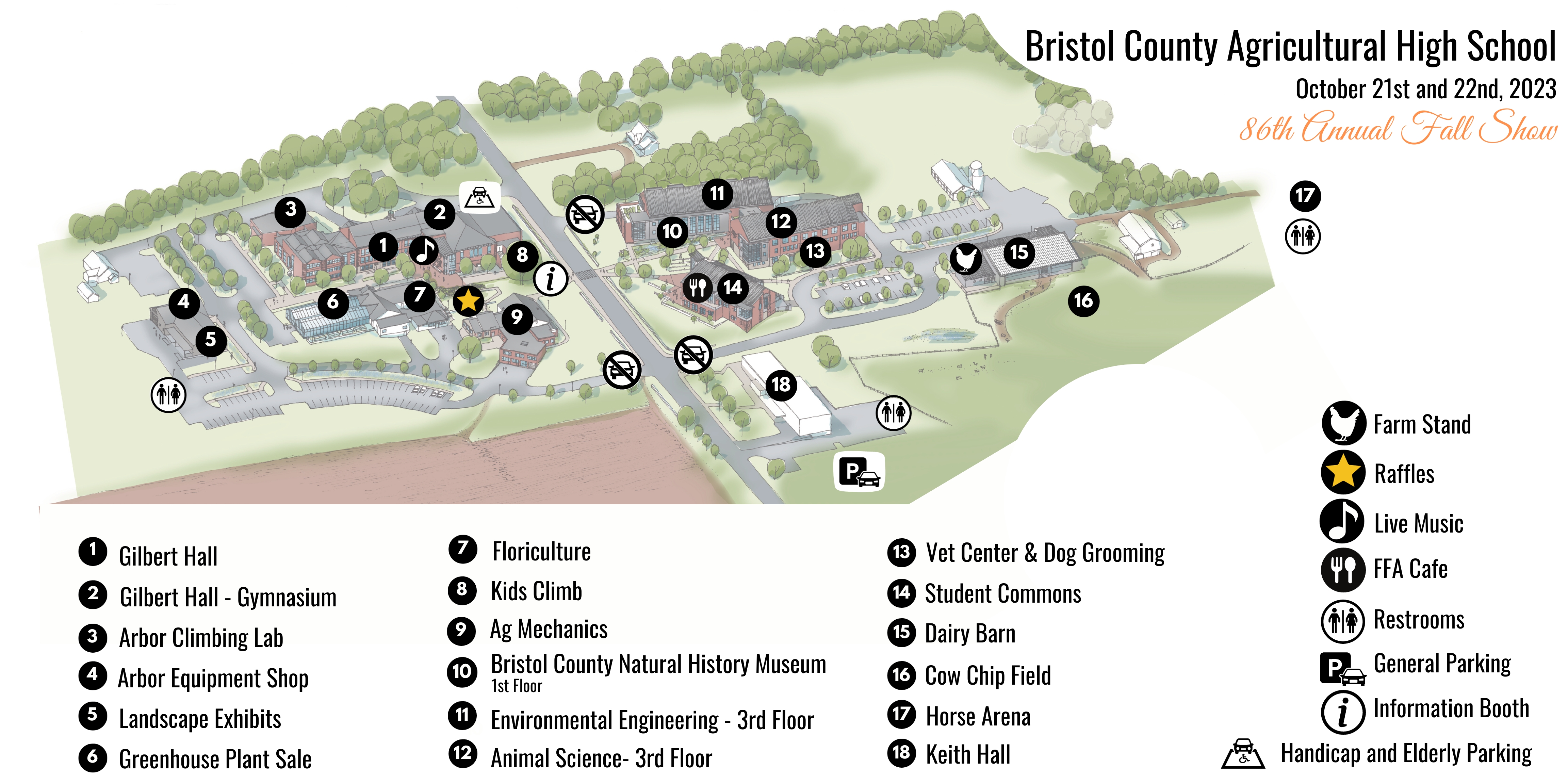 Fall Show Map