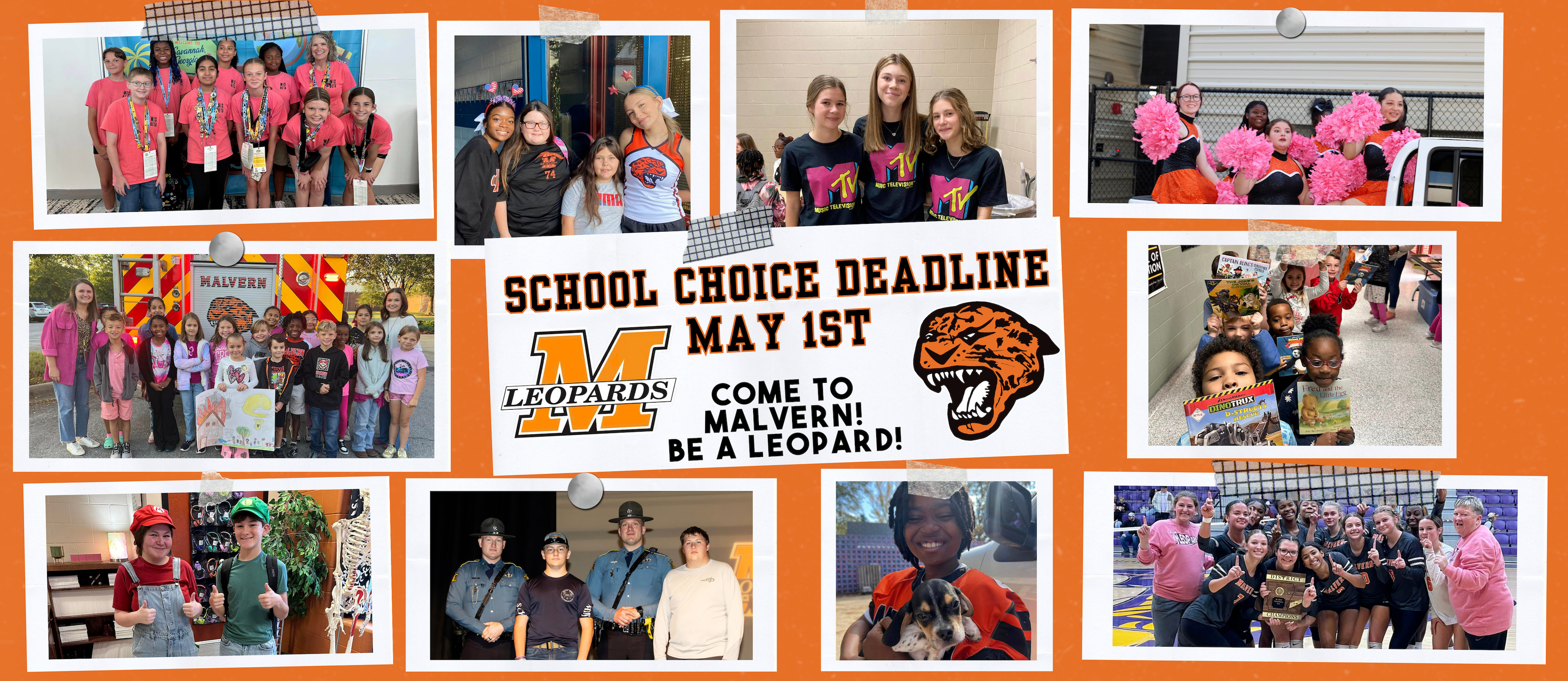 School Choice Deadline May 1st