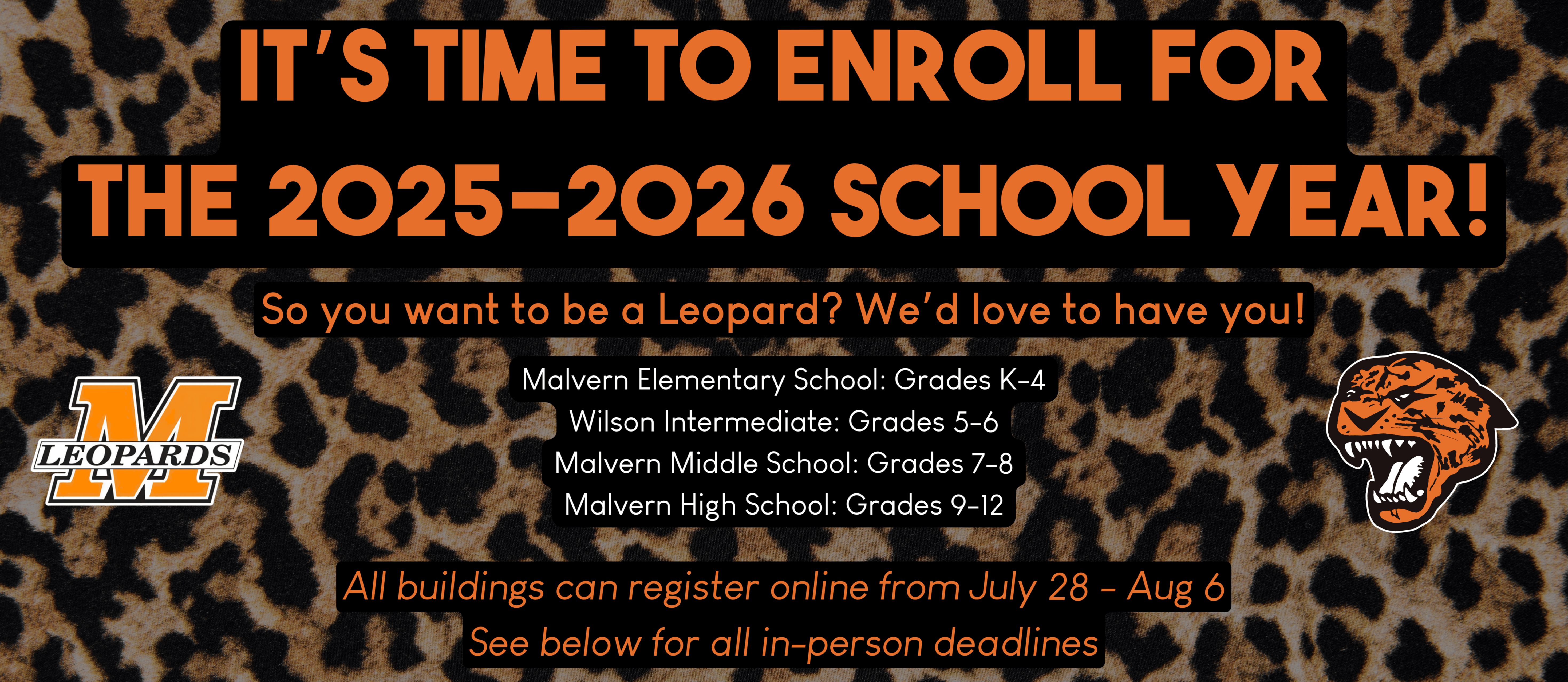 Enrollment Banner
