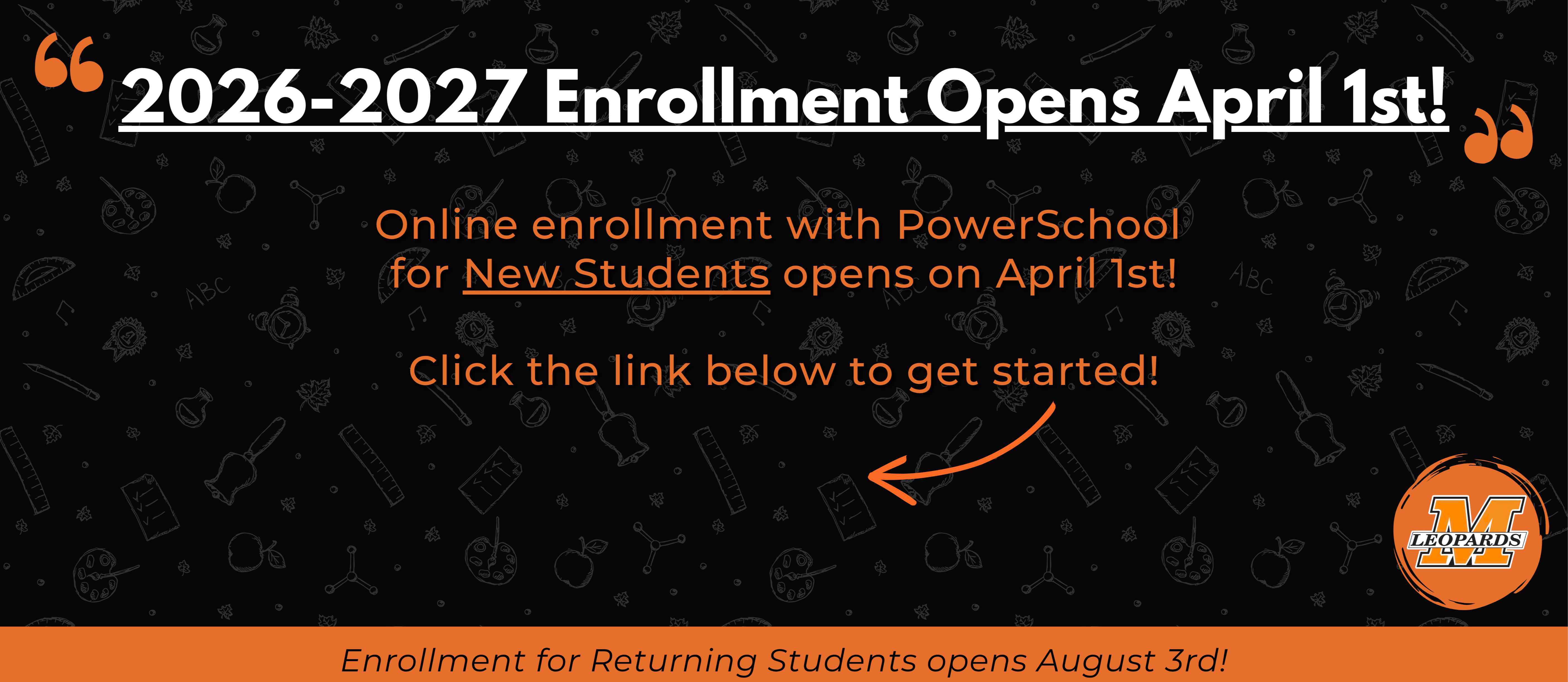 2026-2027 Enrollment Opens April 1st