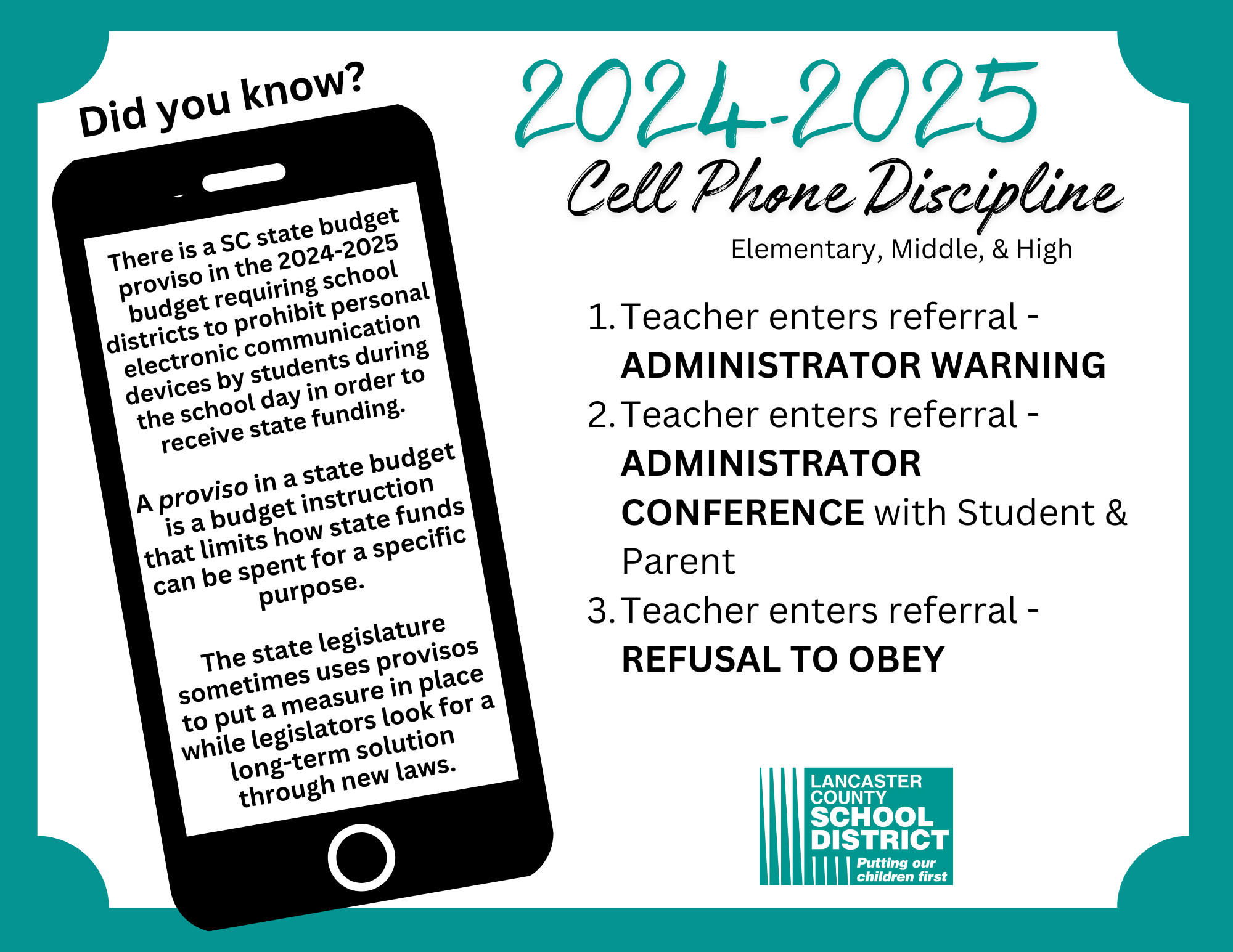 Cell Phone - Free to Focus  Discipline