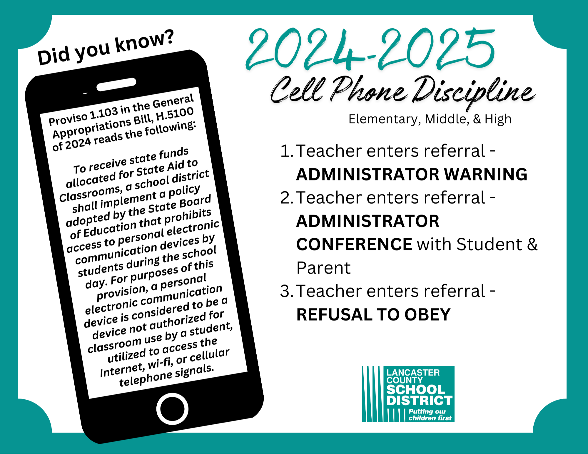 Cell Phone - Free to Focus  Discipline