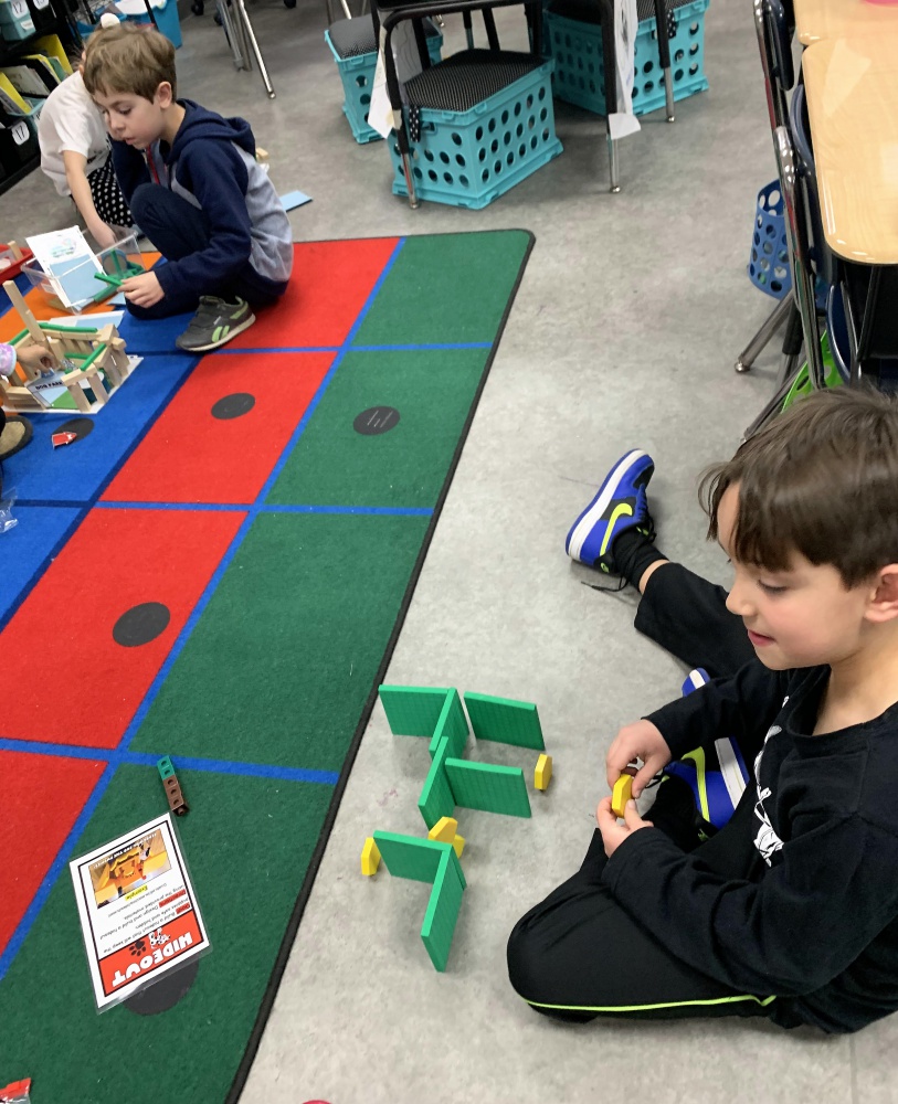 students doing activities at school classroom