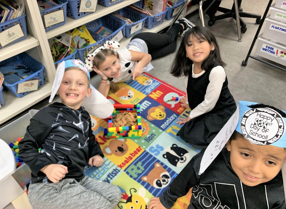 students doing activities at school classroom