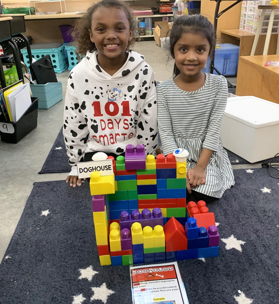 students doing activities at school classroom