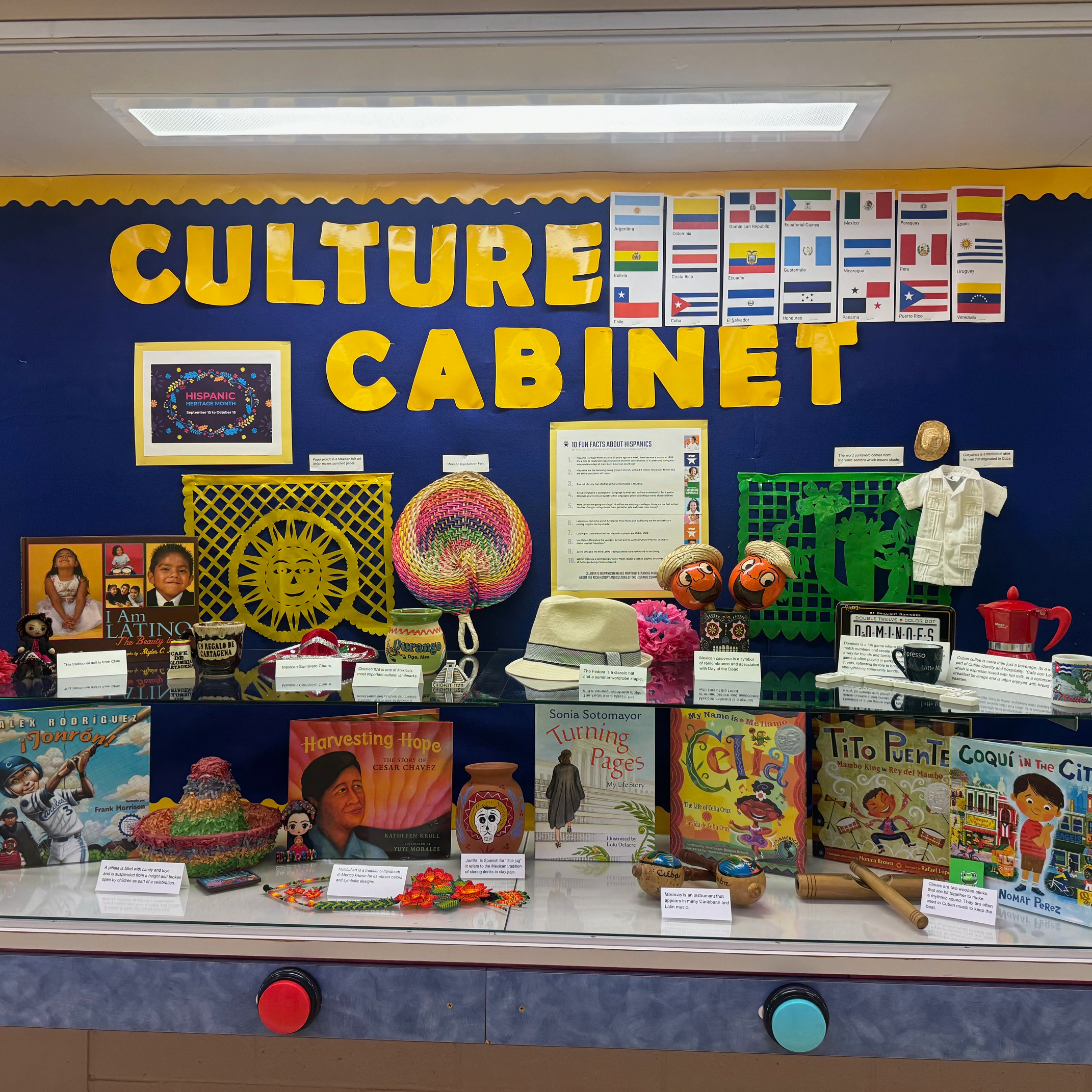 Lincoln Elementary is celebrating Hispanic Heritage Month, honoring the rich culture, history, and contributions of Hispanic and Latino communities .